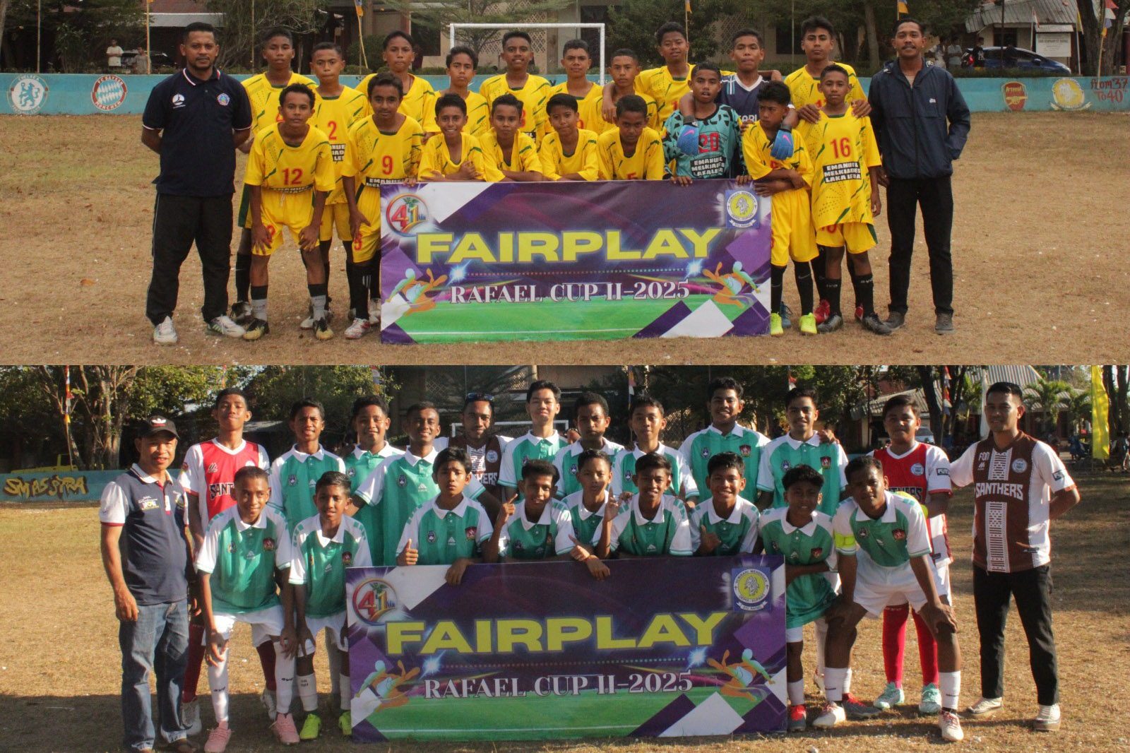 Semifinal Dramatis Rafael Cup II 2025: SMP Sta. Theresia Menang 1-0 Atas SMPK St. Yoseph Noelbaki Lewat Babak Extra Time